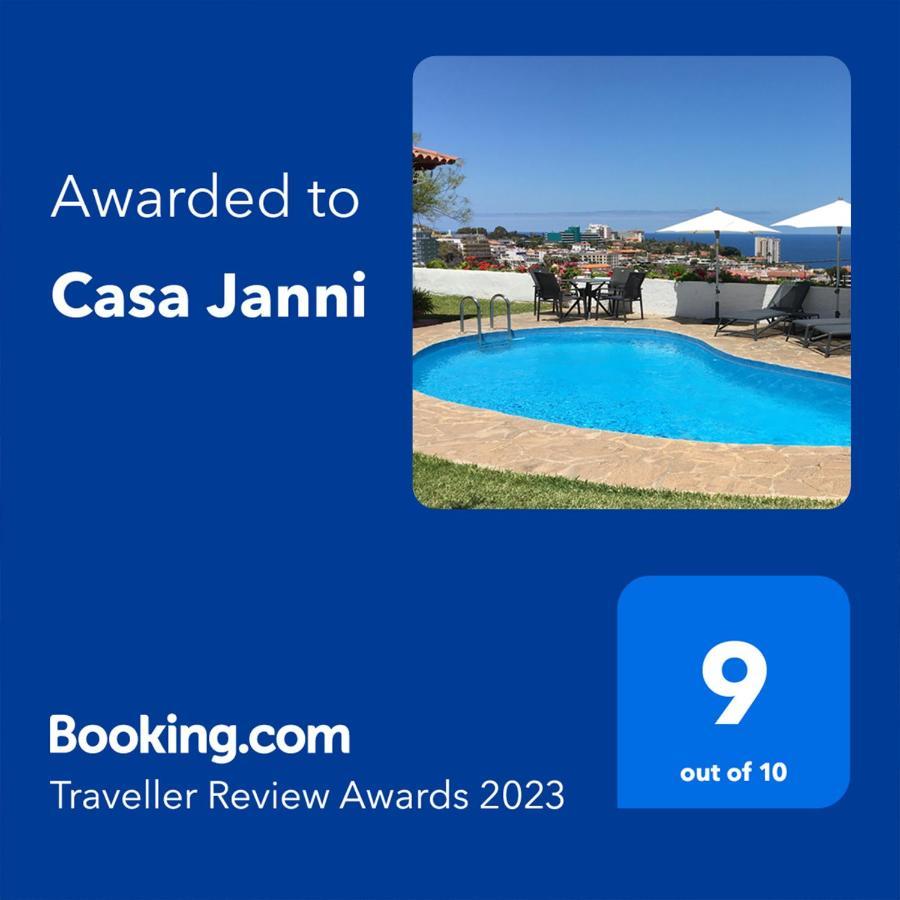 プエルト・デ・ラ・クルス Casa Janni With Heated Private Poolヴィラ エクステリア 写真